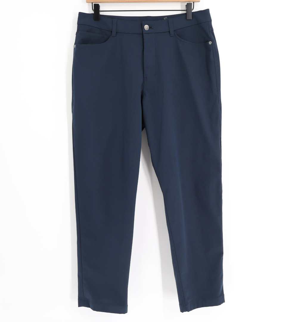Lululemon Men's Sz 32 ABC Classic Fit 5 Pocket Pant 28" Inseam True Navy